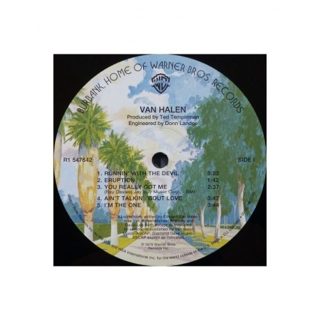 Van Halen - Van Halen (0081227955250) виниловая пластинка - фото 3