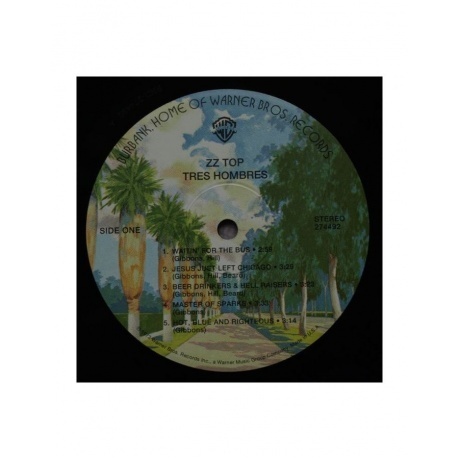 0081227996994, Zz Top, Tres Hombres виниловая пластинка - фото 4