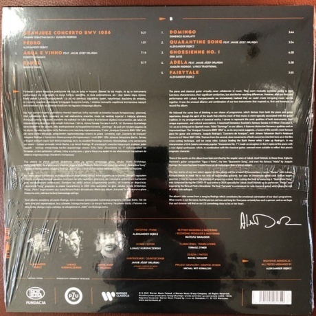 Aleksander Debicz &amp; Lukasz Kuropaczewski - Adela (0190295061340) виниловая пластинка - фото 2