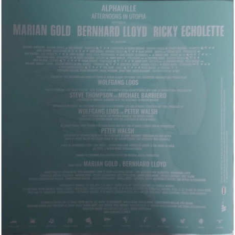 Alphaville - Afternoons In Utopia (0190295065751) виниловая пластинка - фото 8