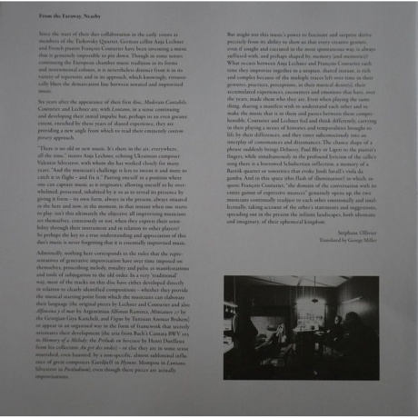 Anja Lechner &amp; Francois Couturier - Lontano (0602507460624) виниловая пластинка - фото 5