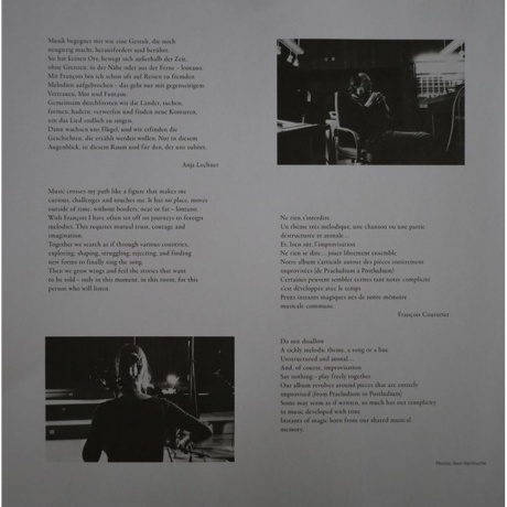 Anja Lechner &amp; Francois Couturier - Lontano (0602507460624) виниловая пластинка - фото 6