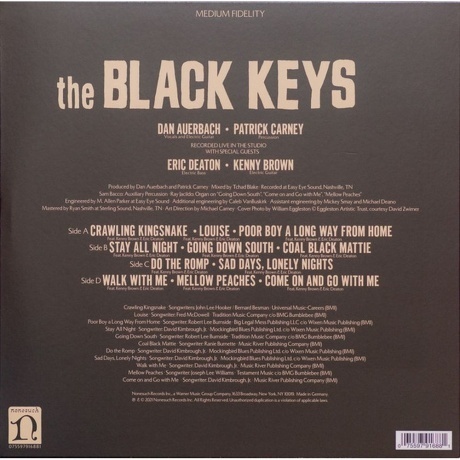 Black Keys - Delta Kream (0075597916881) виниловая пластинка - фото 2