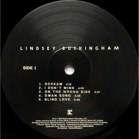 Lindsey Buckingham - Lindsey Buckingham (0603497846641) виниловая пластинка - фото 3