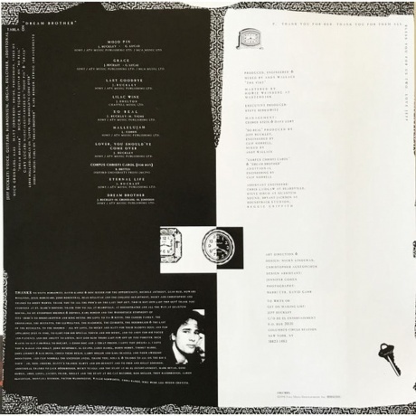 Jeff Buckley - Grace (coloured) (0889854156916) виниловая пластинка - фото 10