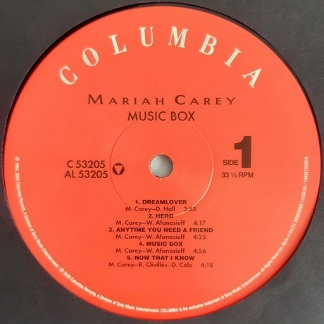 Carey, Mariah, Music Box (0194397763812) виниловая пластинка - фото 3