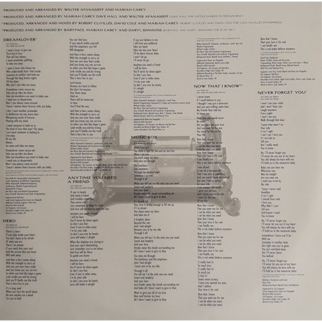 Carey, Mariah, Music Box (0194397763812) виниловая пластинка - фото 5