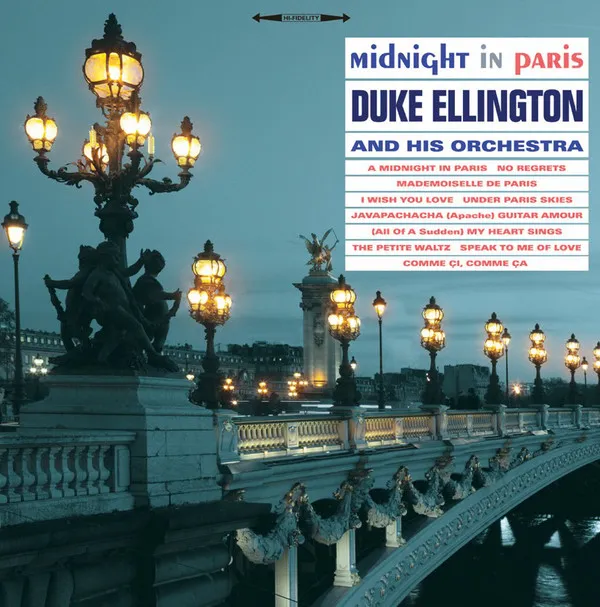 Виниловая пластинка Ellington, Duke, Midnight In Paris (5060348582199)