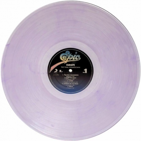 Europe - The Final Countdown (coloured) (0194398019116) виниловая пластинка - фото 7