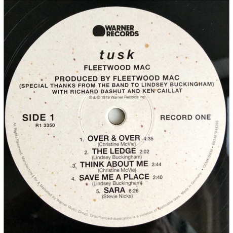 Fleetwood Mac - Tusk (0603497844395) виниловая пластинка - фото 3