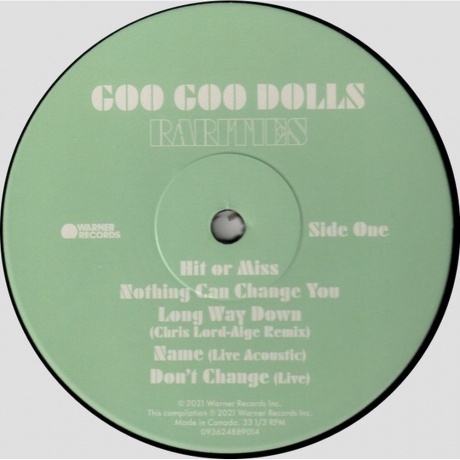 Goo Goo Dolls - Rarities (0093624889014) виниловая пластинка - фото 3