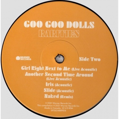 Goo Goo Dolls - Rarities (0093624889014) виниловая пластинка - фото 4