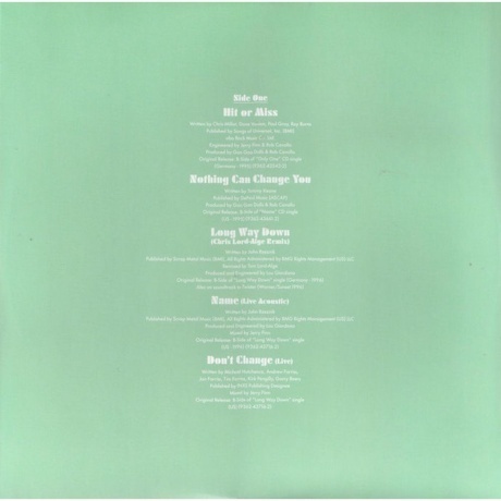 Goo Goo Dolls - Rarities (0093624889014) виниловая пластинка - фото 7