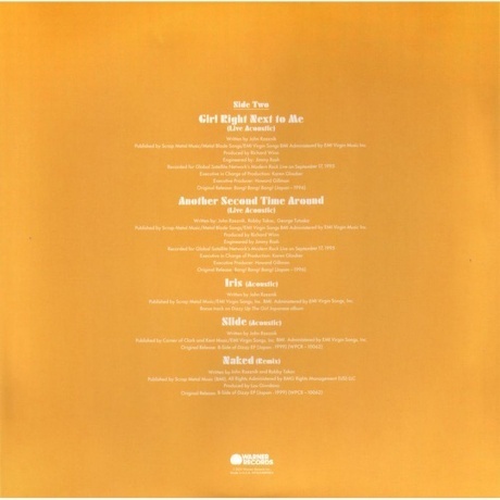 Goo Goo Dolls - Rarities (0093624889014) виниловая пластинка - фото 8