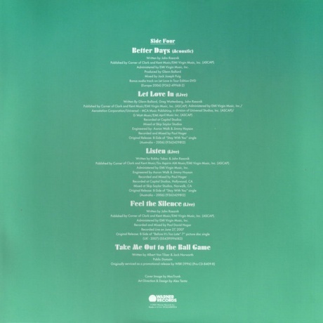 Goo Goo Dolls - Rarities (0093624889014) виниловая пластинка - фото 10