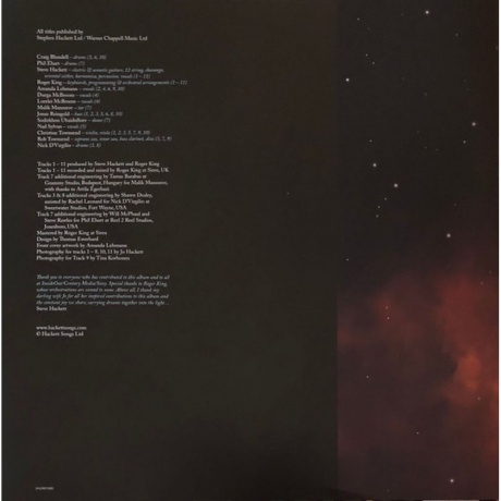 Hackett Steve - Surrender of Silence (0194398750811) виниловая пластинка - фото 16