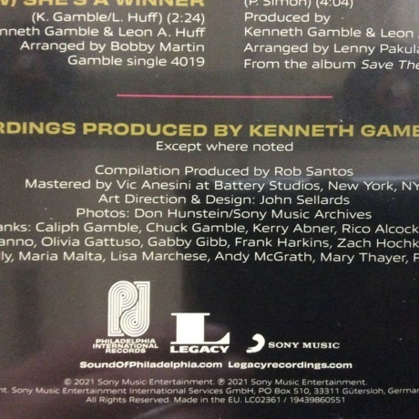 The Intruders - The Best Of (0194398605517) виниловая пластинка - фото 5