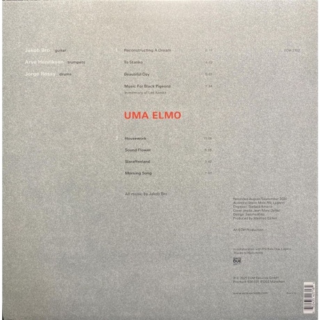 Jakob Bro Trio - Uma Elmo (0602435427164) виниловая пластинка - фото 2