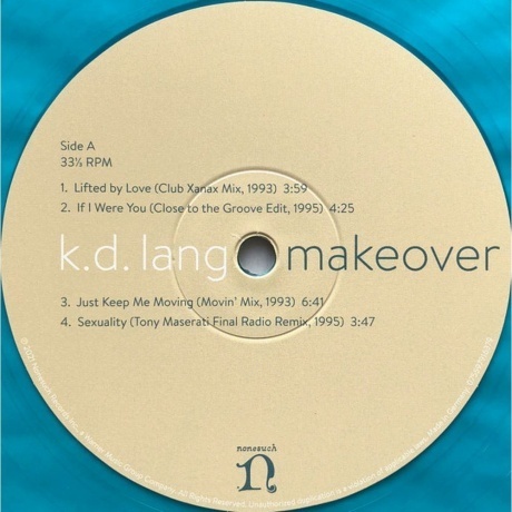 K.D. Lang - Makeover (coloured) (0075597916379) виниловая пластинка - фото 4