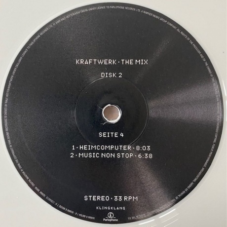 Kraftwerk - The Mix (German Version) (coloured) (0190295272111) виниловая пластинка - фото 7