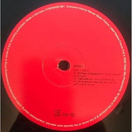 Master KG - Jerusalema (0190295081881) виниловая пластинка - фото 4