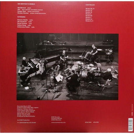 Nik Bartsch - Continuum (0602547647900) виниловая пластинка - фото 2