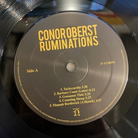 Conor Oberst - Ruminations (0075597916904) виниловая пластинка - фото 6