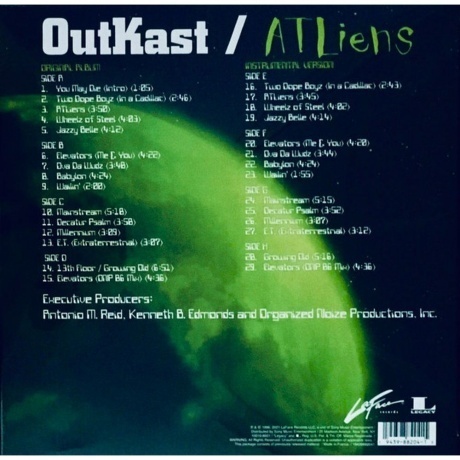 Outkast - Atliens - deluxe (0194398820415) виниловая пластинка - фото 2