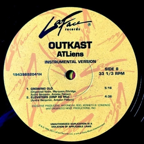 Outkast - Atliens - deluxe (0194398820415) виниловая пластинка - фото 13