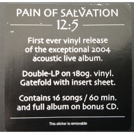 Pain Of Salvation - 0,503472222222222 (0194398558219) виниловая пластинка - фото 5