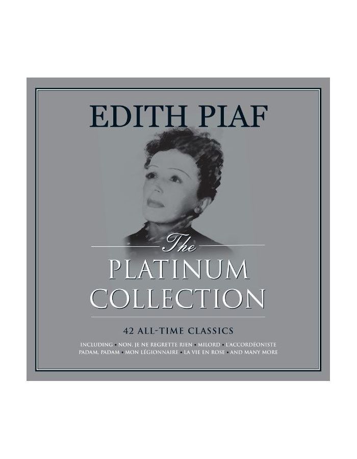 Виниловая пластинка Piaf, Edith, Platinum Collection (5060348582694)