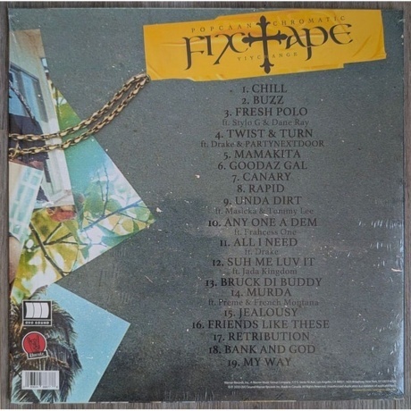 Popcaan - Fixtape (0093624886778) виниловая пластинка - фото 2