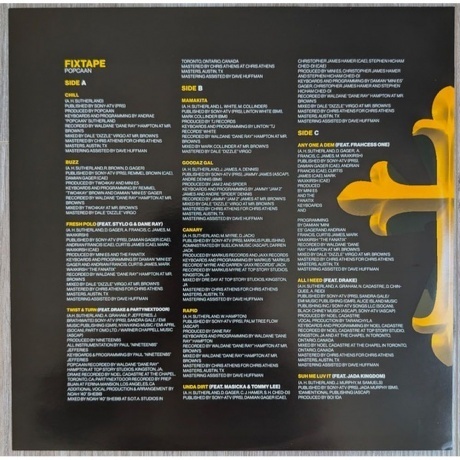 Popcaan - Fixtape (0093624886778) виниловая пластинка - фото 3