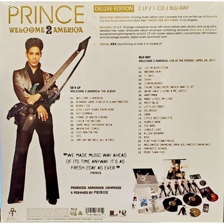 Prince - Welcome 2 America (Box) (0194398661612) виниловая пластинка - фото 2