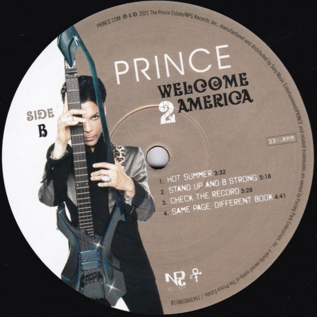Prince - Welcome 2 America (0194398598017) виниловая пластинка - фото 3