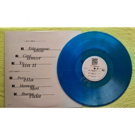 Eros Ramazzotti - Donde Hay Musica (coloured) (0194399054512) виниловая пластинка - фото 5