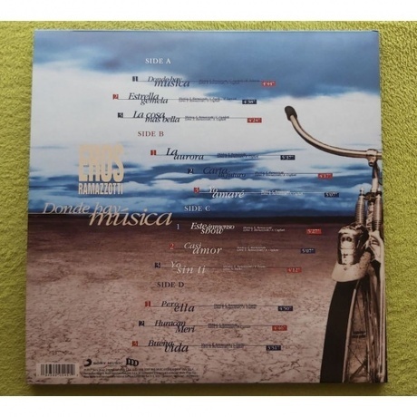 Eros Ramazzotti - Donde Hay Musica (coloured) (0194399054512) виниловая пластинка - фото 7