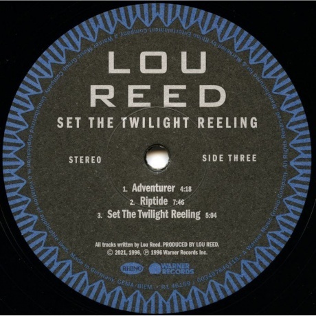 Lou Reed - Set The Twilight Reeling (0603497845118) виниловая пластинка - фото 5