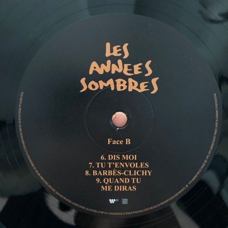 Mano Solo - Les Annees Sombres (0190295043346) виниловая пластинка - фото 4