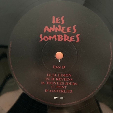 Mano Solo - Les Annees Sombres (0190295043346) виниловая пластинка - фото 6