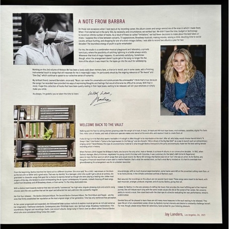 Barbra Streisand - Release Me 2 (coloured) (0194398840710) виниловая пластинка - фото 6