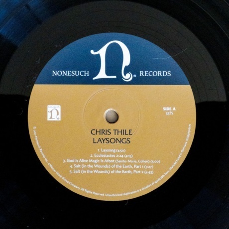 Chris Thile - Laysongs (0075597916171) виниловая пластинка - фото 3