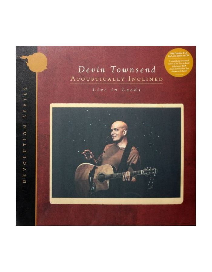 Виниловая пластинка Townsend, Devin, Devolution Series #1 - Acoustically Inclined, Live In Leeds (0194398575711) виниловые пластинки insideoutmusic sony music devin townsend devolution series 1 acoustically inclined live in leeds 2lp