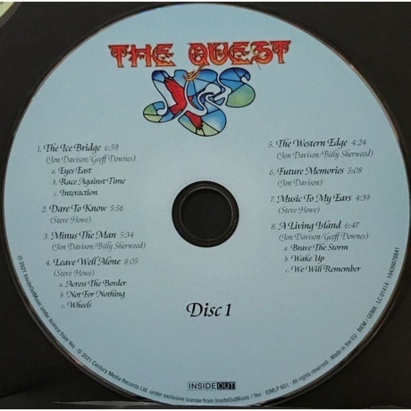 Yes - The Quest (0194398788418) виниловая пластинка - фото 17