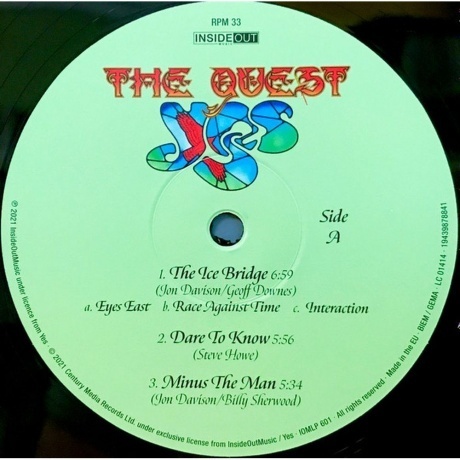 Yes - The Quest (0194398788418) виниловая пластинка - фото 5