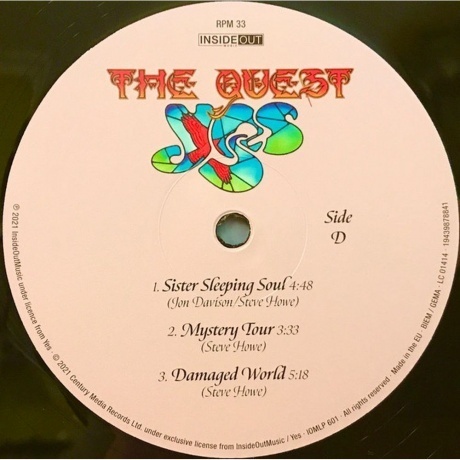 Yes - The Quest (0194398788418) виниловая пластинка - фото 8