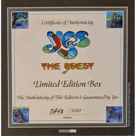 Yes - The Quest (Box) (coloured) (0194398788111) виниловая пластинка - фото 18