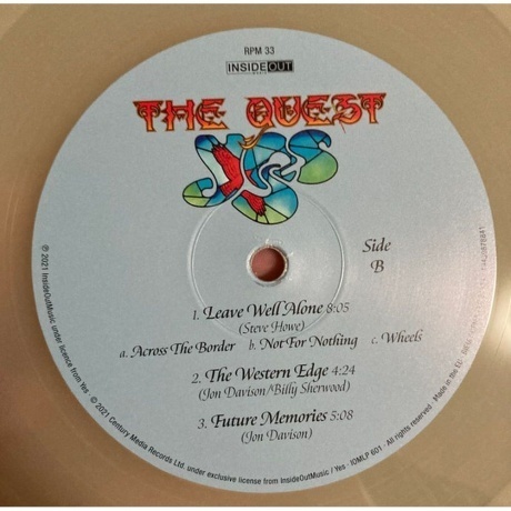 Yes - The Quest (Box) (coloured) (0194398788111) виниловая пластинка - фото 7