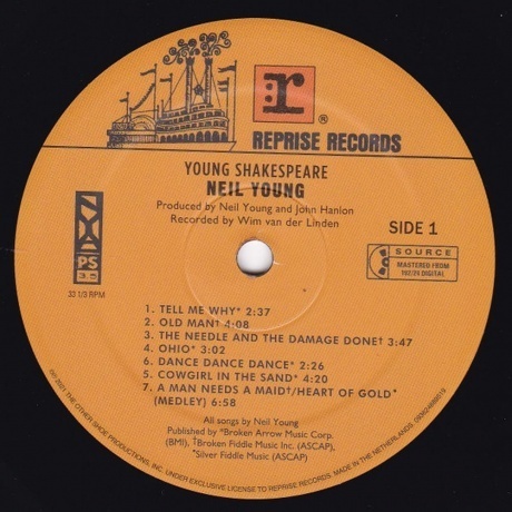 Neil Young - Young Shakespeare (Box) (0093624888093) виниловая пластинка - фото 7