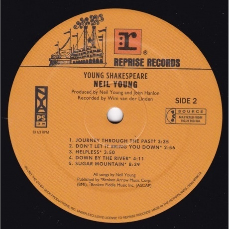 Neil Young - Young Shakespeare (Box) (0093624888093) виниловая пластинка - фото 8